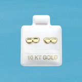 SUN GLASSES STUD SOLID GOLD 10K