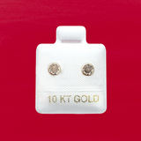 SPARKLE STUD SOLID GOLD 10K