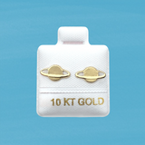 PLANET STUD SOLID GOLD 10K