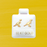 DINOSAUR STUD SOLID GOLD 10K