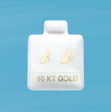 SHOE STUD SOLID GOLD 10K