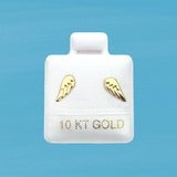 BIRD WINGS STUD SOLID GOLD 10K