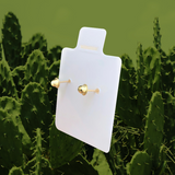 MINI HEART STUD SOLID GOLD 10K