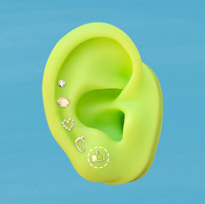 LIKE STUD SOLID GOLD 10K